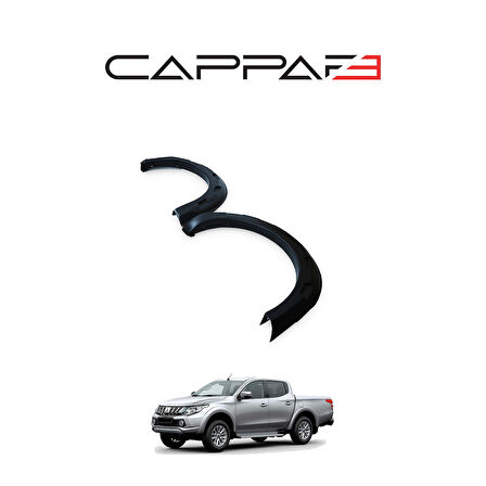 Mitsubishi L200 2015-2019 Yıl Aralığı Uyumlu Çamurluk Dodik 4 Parça