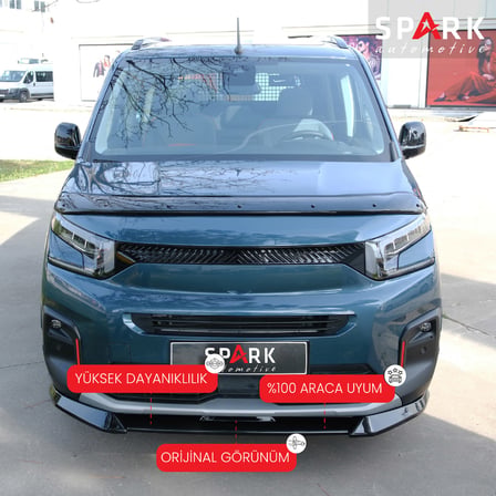 Citroen Berlingo 2019- Yılı ve Sonrası Uyumlu Ön Tampon Lip