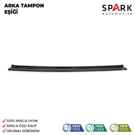 Volkswagen Crafter 2012-2017 Yıl Aralığı Uyumlu Arka Tampon Eşiği Parlak