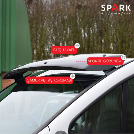 Opel Vivaro 2001-2013 Yıl Aralığı Uyumlu Ön Cam Güneşlik