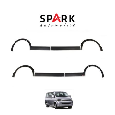 Volkswagen Transporter T5 2003-2009 Yıl Aralığı Uyumlu Kısa Şase Çift Sürgü Dodik Seti 11 Parça