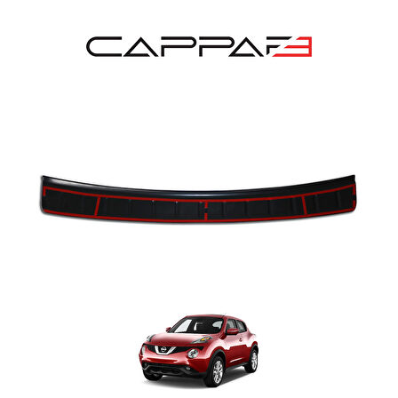 Nissan Juke 2014-2018 Yılı Aralığı Uyumlu Arka Tampon Eşiği Mat