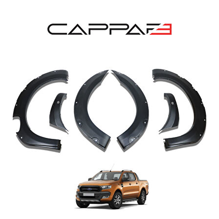 Ford Ranger Wildtrak 2019-2023 Yıl Aralığı Uyumlu Çamurluk Dodik Vidalı 7 Parça 