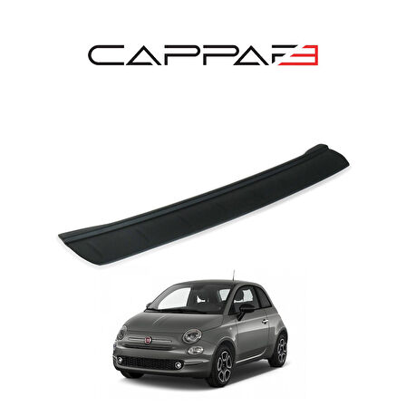 Fiat 500 Coupe 2016- Yılı ve Sonrası Uyumlu Arka Tampon Eşiği Mat