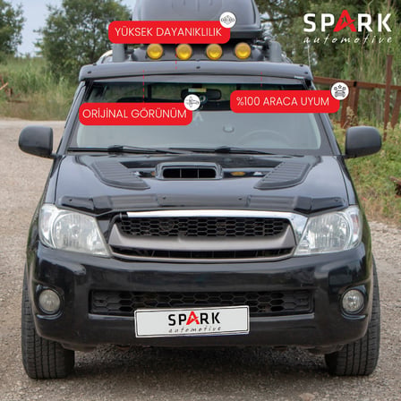 Toyota Hilux 2006-2012 Yıl Aralığı Uyumlu Ön Cam Güneşliği