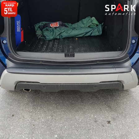 Dacia Duster 2018-2024 Yıl Aralığı Uyumlu Arka Tampon Eşiği Mat