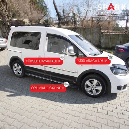 Volkswagen Caddy 2010-2015 Yıl Aralığı Uyumlu Kısa Şase Çift Sürgü Dodik Seti 12 Parça