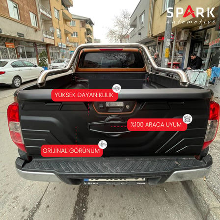  Nissan Navara 2016-2021 Yıl Aralığı Uyumlu Bagaj Kapağı Dodik