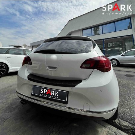 Opel Astra J Hatchback 2012-2018 Yıl Aralığı Uyumlu Arka Tampon Eşiği Mat