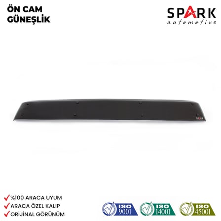 Opel Movano 1997-2010 Yıl Aralığı Uyumlu Ön Cam Güneşlik 