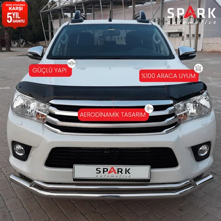 Toyota Hilux 2015-2020 Yıl Aralığı Uyumlu Kaput Rüzgarlığı 3mm