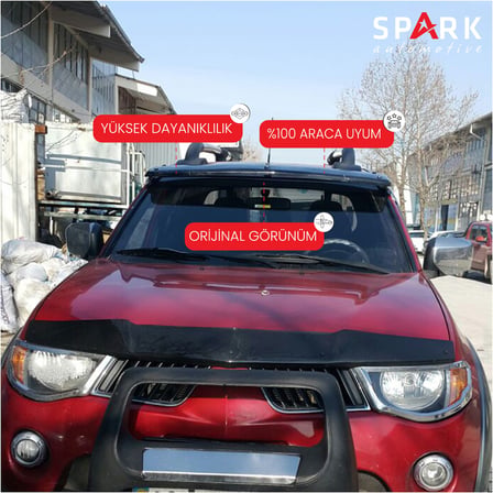 Mitsubishi L200 2007-2015 Yıl Aralığı Uyumlu Ön Cam Güneşliği 