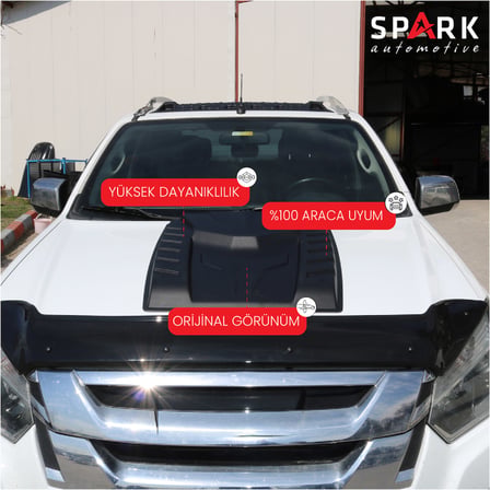 Isuzu D-Max 2017-2019 Yıl Aralığı Uyumlu Ön Kaput Scoop