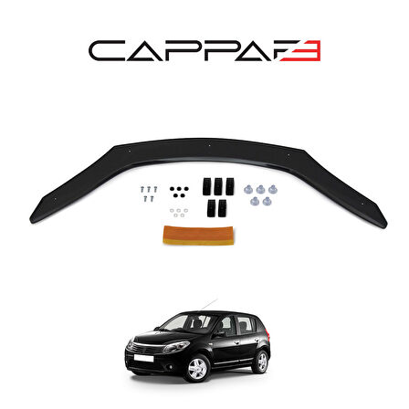 Dacia Sandero 2009-2012 Yıl Aralığı Uyumlu Kaput Rüzgarlığı 4mm