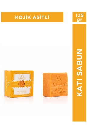 Volkan Ates Natural & Beauty Kojik Asit Katı Doğal Sabun 125 gr