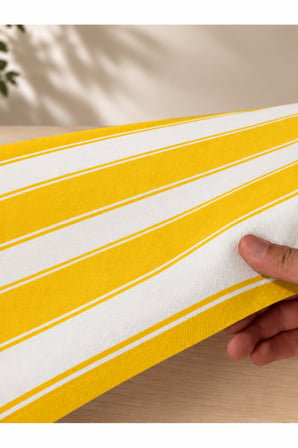 Favora Çadır Bezi Su Geçirmez Branda Kumaşı 2 Metre - Sarı