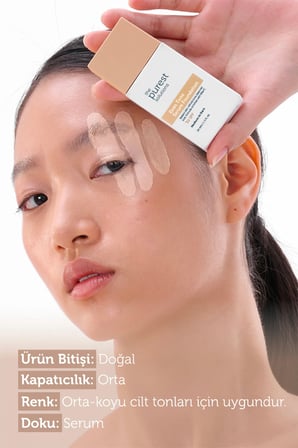 Cilt Tonu Eşitleyici & Leke Karşıtı Serum Fondöten SPF 50+, 30 ml – Açık / Orta Ton