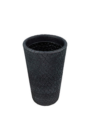 BOSTANN DEKORATİF SAKSI - PETRA 120 - 80L - ANTRASİT
