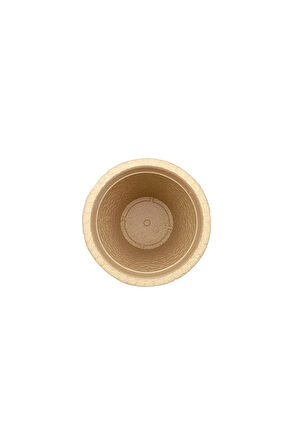 BOSTANN DEKORATİF SAKSI - PETRA 120 - 80L - BEJ