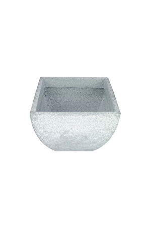 BOSTANN DEKORATİF SAKSI - LUMEN 130 - 35L - GRİ