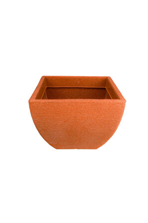 BOSTANN DEKORATİF SAKSI - LUMEN 140 - 125L - KAHVERENGİ