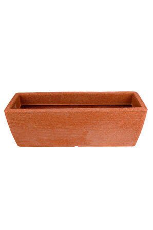 BOSTANN DEKORATİF SAKSI - LYSSA 170 - 27L - KAHVERENGİ