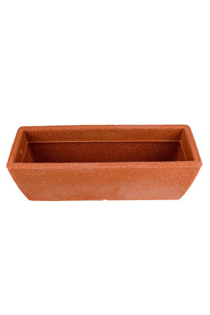 BOSTANN DEKORATİF SAKSI - LYSSA 170 - 27L - KAHVERENGİ