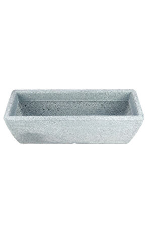 BOSTANN DEKORATİF SAKSI - LYSSA 170 - 27L - BEYAZ