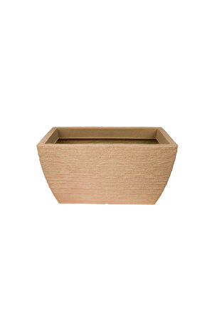 BOSTANN DEKORATİF SAKSI - KALINA 190 - 60L - BEJ