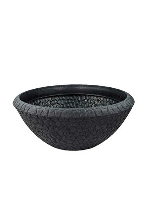BOSTANN DEKORATİF SAKSI - BOHO 280 - 40L - ANTRASİT