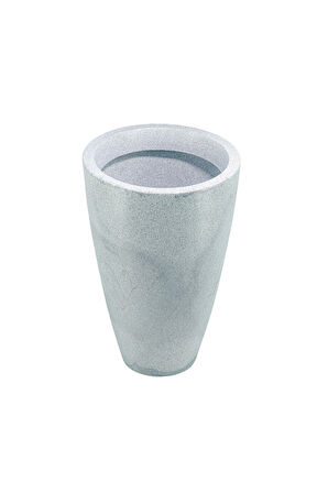 BOSTANN DEKORATİF SAKSI - NILA 300 - 64,5L - BEYAZ