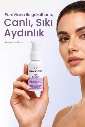 Göz Kremi 30ML – Kafein + Peptit + Hyaluronik Asit – Morluk, Göz Altı Torbası ve Kırışıklık Karşıtı