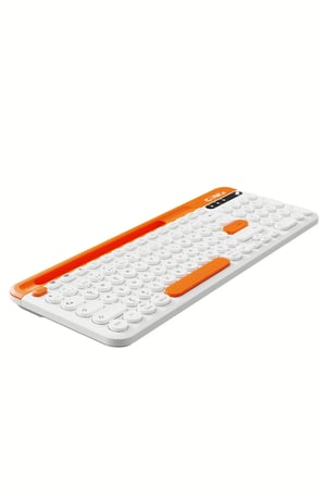 Palette-O Multimedya Tuşlu - 20 Milyon Tıklama -Dual Mode (2.4ghz + Bluetooth) - Full Size Ofis Klavyesi