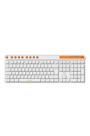 Syncro Softex 118 Tuş Kablosuz Multimedia Klavye 20 Milyon Tıklama Ömrü- Çift Renk / Soft Touch