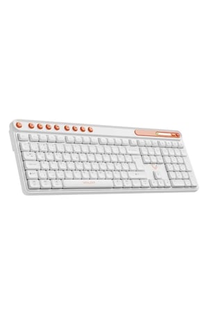 Syncro Softex 118 Tuş Kablosuz Multimedia Klavye 20 Milyon Tıklama Ömrü- Çift Renk / Soft Touch
