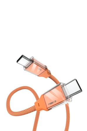 VOLTLINK C240 240W Type-C to Type-C Şarj ve Data Kablosu 1 Metre Silikon Örgülü 480Mbps USB 2.0