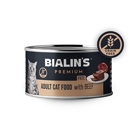 Süper Premium Pate Yetişkin Kedi Maması Biftekli 100 Gram