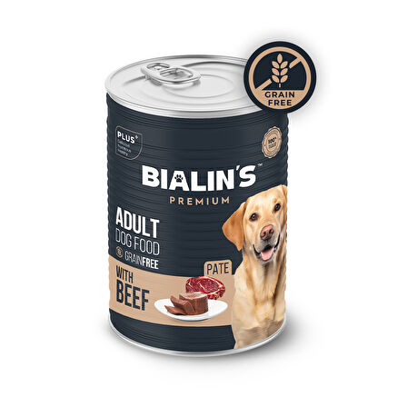 Süper Premium  Pate Yetişkin Köpek Maması Biftekli 400 Gram