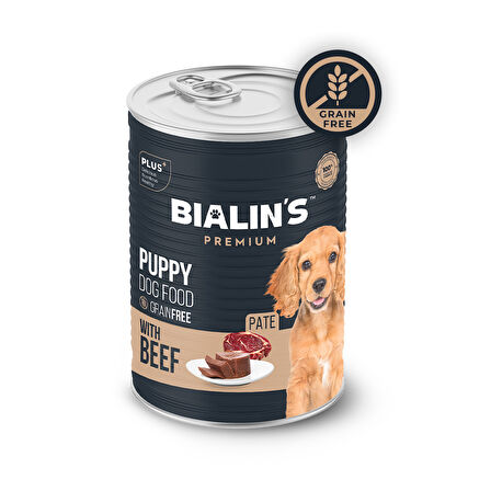 Süper Premium  Pate Yavru Köpek Maması Biftekli 400 Gram