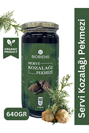 BİOBİENS SERVİ KOZALAK PEKMEZİ 640 GR