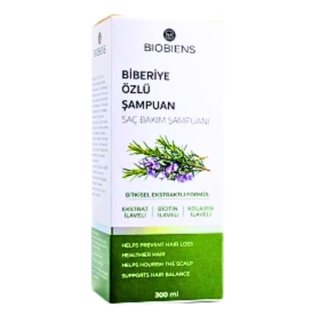 Biobiens Biberiye Özlü Şampuan 300 ML