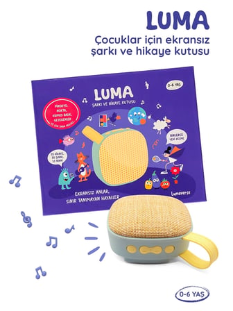 Lumaverse Luma Şarkı ve Hikaye Kutusu - Eğitici Masalcı & Radyasyonsuz Uyku Ve Yol Arkadaşı - Yeşil