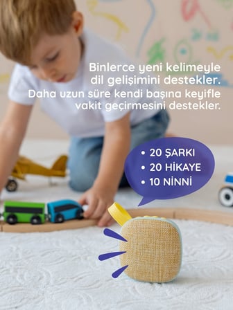 Lumaverse Luma Şarkı ve Hikaye Kutusu - Eğitici Masalcı & Radyasyonsuz Uyku Ve Yol Arkadaşı - Yeşil
