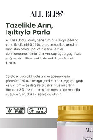 Doğal Vücut Peeling 200 ml 