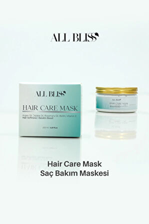 Bitkisel Keratinli Saç Bakım Maskesi 200 ml