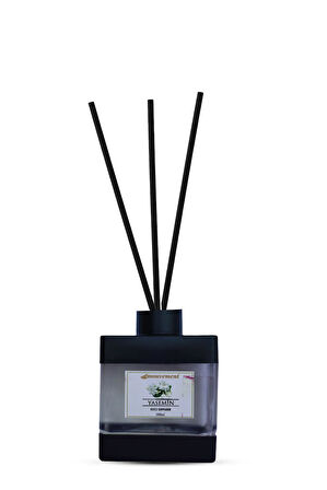 Yasemin Tazeliği Çubuklu Oda Kokusu 100 ml – Dekoratif Plastik Şişe - Reed Diffuser