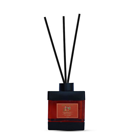 Şeftali Bahçesi Çubuklu Oda Kokusu 100 ml – Dekoratif Plastik Şişe - Reed Diffuser