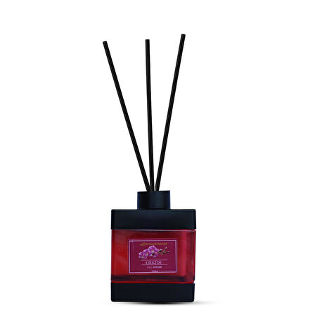 Orkide Zarafeti Çubuklu Oda Kokusu 100 ml – Dekoratif Plastik Şişe - Reed Diffuser
