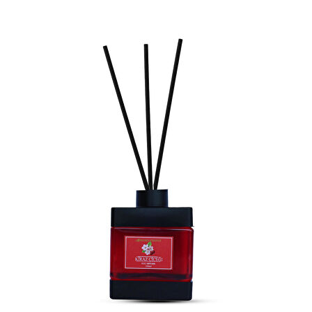 Kiraz Çiçeği Çubuklu Oda Kokusu 100 ml – Dekoratif Plastik Şişe - Reed Diffuser