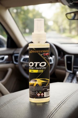 Limon Ferahlığı 150 ml Oto Parfümü – Aracınızda Enerji ve Canlılık Hissi